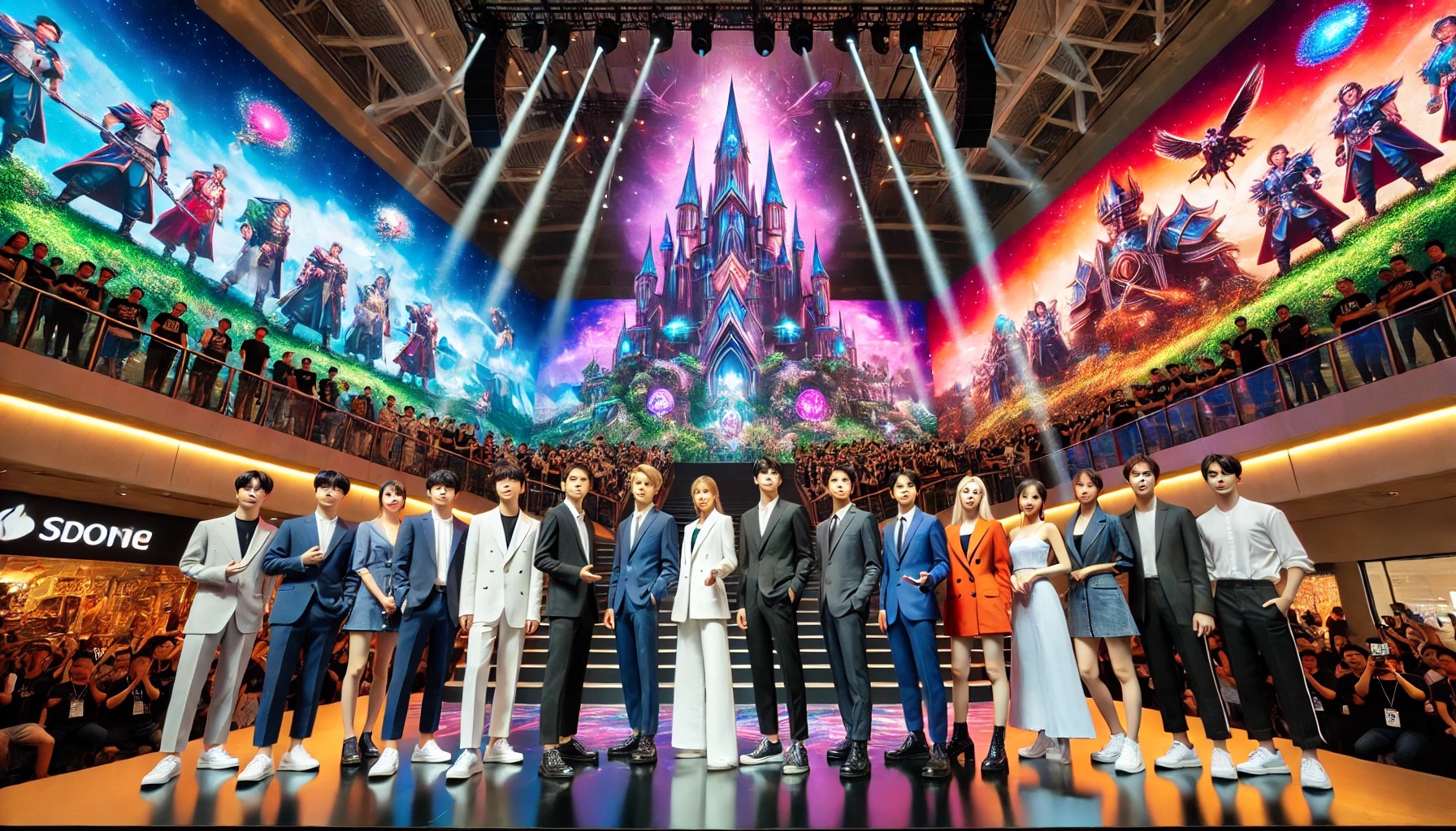 แบนเนอร์โปรโมตโซลูชันซอฟต์แวร์และเกม CLEVER CREATIONS TECH (มือถือ)