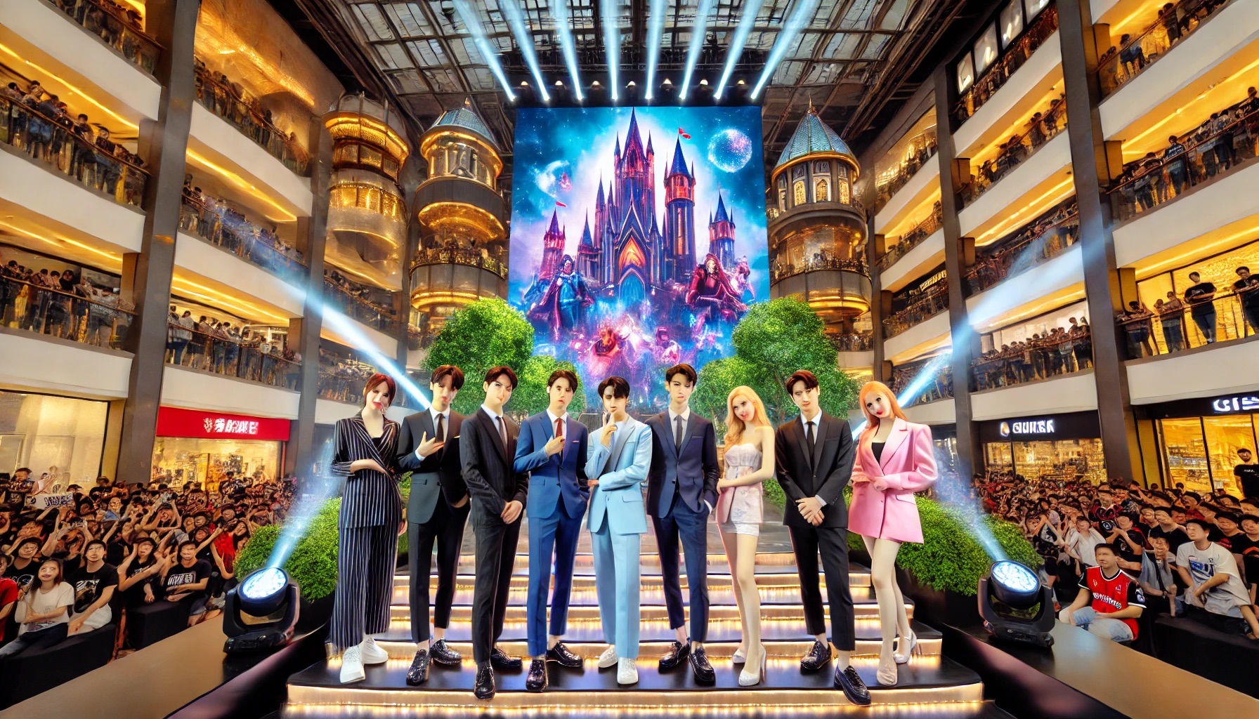 ตัวอย่างระบบเกมมือถือแนว MMORPG พร้อมแดชบอร์ดผู้ดูแล